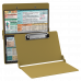 WhiteCoat Clipboard® - Tactical Brown Dietitian Edition